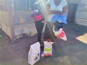 Clothing & food for Brightness & his family