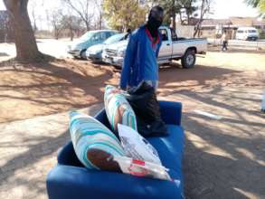 Couch & food donations