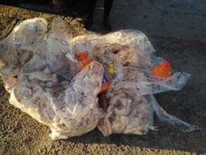 Grocery contribution for the funeral