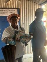 Rice packs for families in need