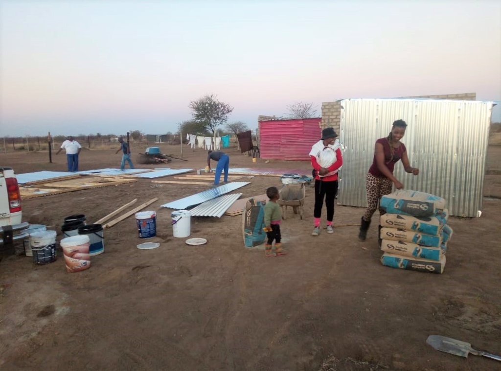 The building of a low-cost home