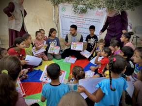 Psychosocial activities in Gaza