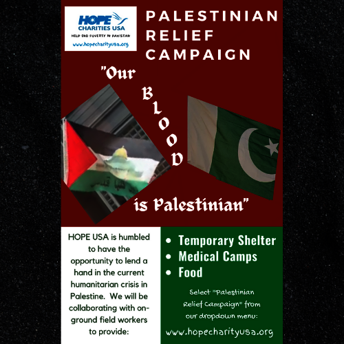 2021 Palestine Relief Effort - HOPE USA