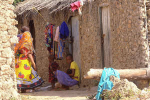 Most families live in one small room