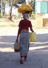 Bringing home food, water and firewood
