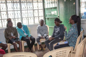 Young Women are trained on economic empowerment