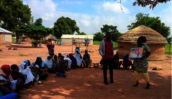 Parental awareness session, Alibori
