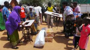 Leadership Training in the camp