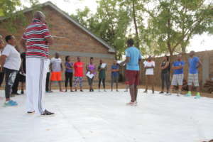 Health living fitness training
