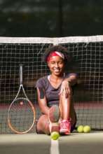 Tennis training session in Nairobi