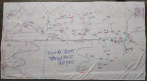 Social map of Maila for emergency action.