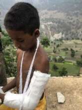 The Boy's Relief with a Healing Hand