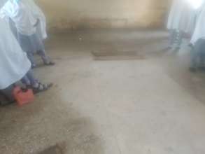 Floor of the classrooms