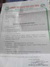 Request Letter from school