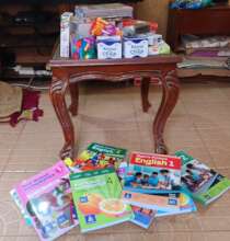 School books and materials given