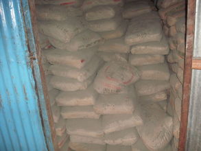 Cement bags