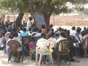 Classes under the trees