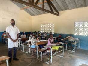 Students in Cumba Primary School