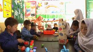 Session for children at Feena Center Astore