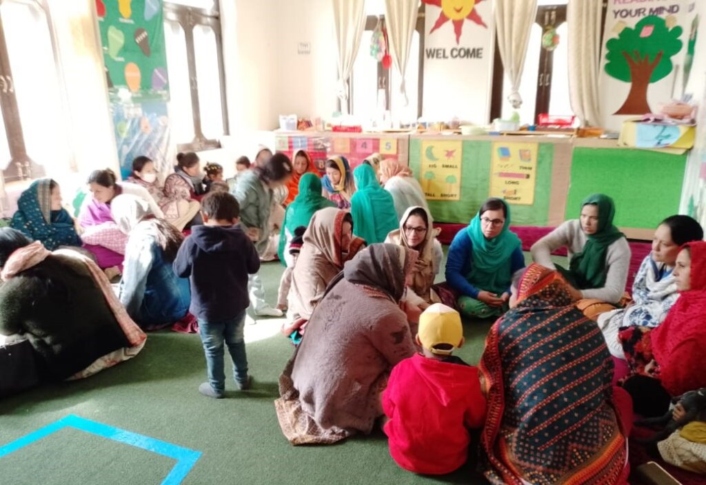 Awareness session for mothers