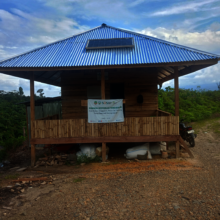 PETAI restoration hut in Tenggulun