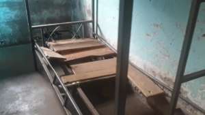 Broken Dormitory Bed