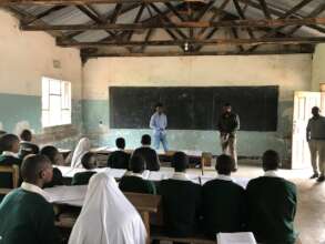 Pupils in class