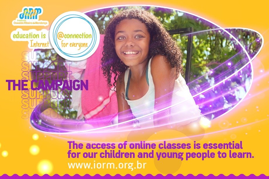 Help us to guarantee the internet access for kids
