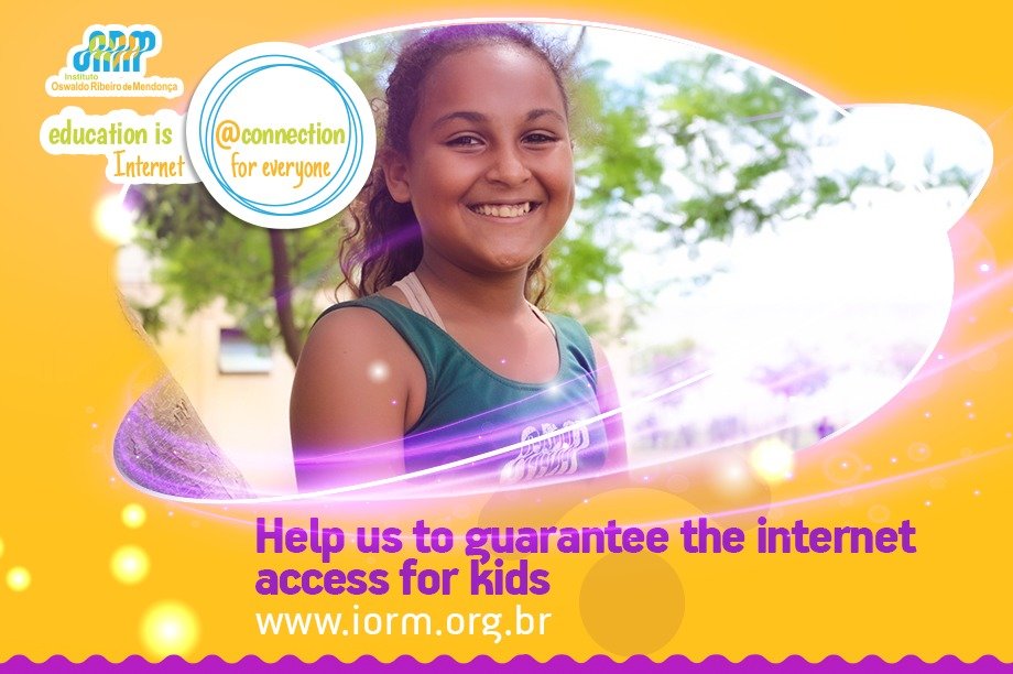 Help us to guarantee the internet access for kids