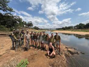PNHF Team and volunteers during a snare patrol