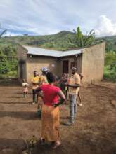 A newly connected house in Mbata