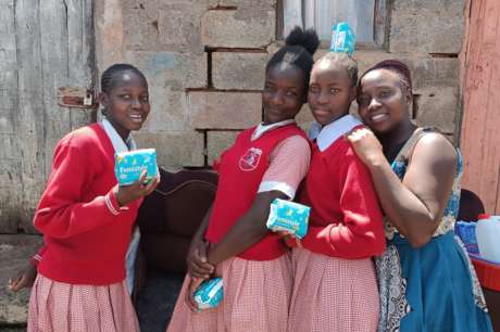 Slum Girls: End Period Poverty in Nairobi slums!