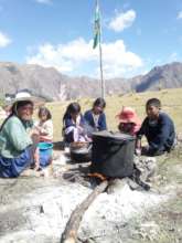 Waiting lunch time (tipical kitchen)