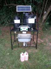 Hand washing station