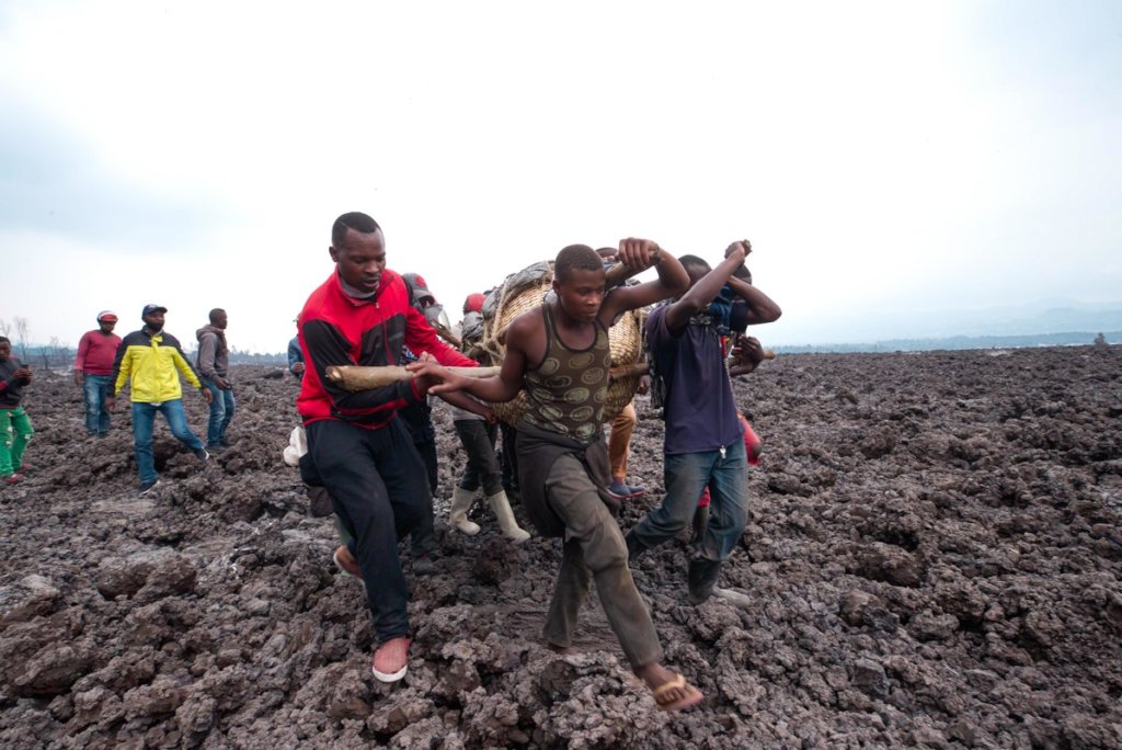 DRC Volcano Eruption Relief