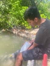 Abel - contributing to the Wildtracks Manatee Team