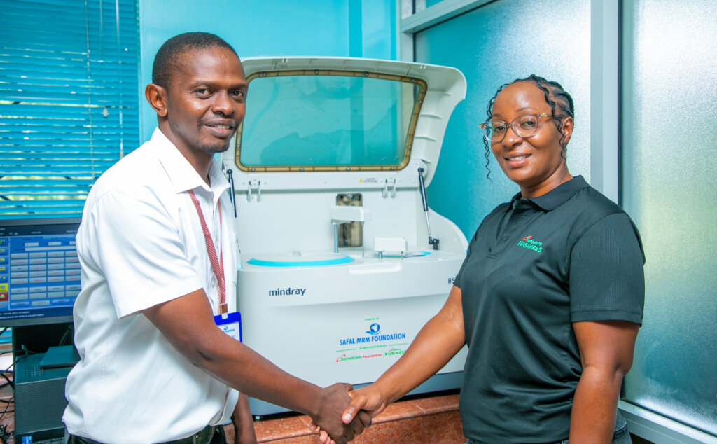 Equipment handover to MMC by Safaricom PLC