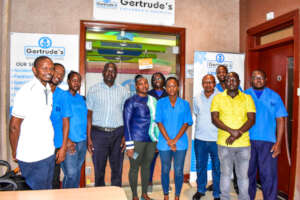 MMC staff with Gertrude's Hospital team