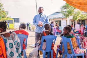 Dental Health Awareness at the Oloika Medical Camp