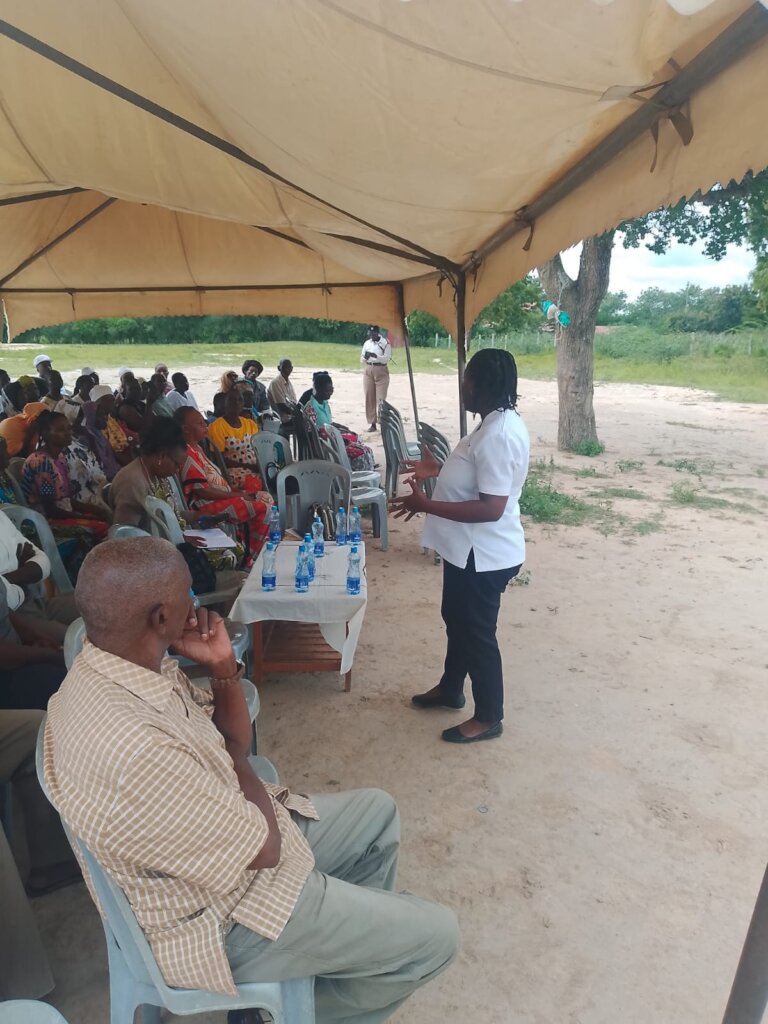 Mental Health Outreach at a Chief's Baraza