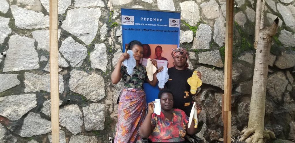 Reusable pad for women in conflict zones, Cameroon