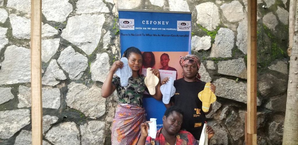 Reusable pad for women in conflict zones, Cameroon