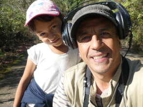 Recording bird sounds, and sharing with locals