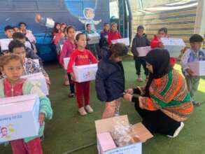 Wow!  Thank you, UNICEF, for a gift of new clothes