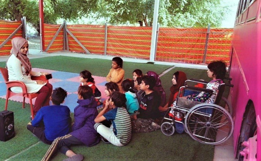 Street Lawyers, Doctors, Hope Buses for Iraqi Kids