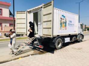 A mobile medical clinic for disabled kids