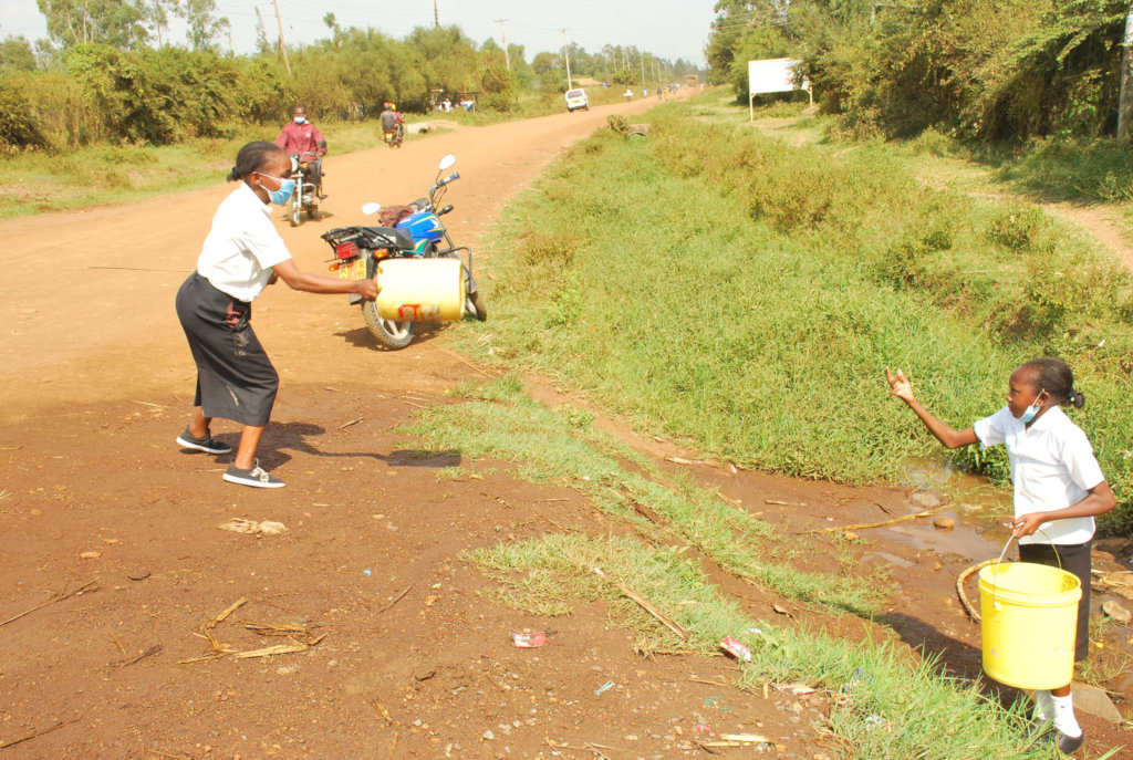 Students teaming up with those challenged
