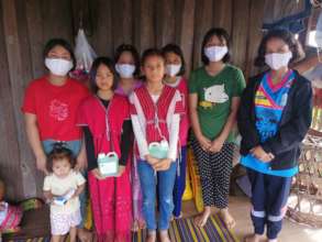 Masks distribution to communities