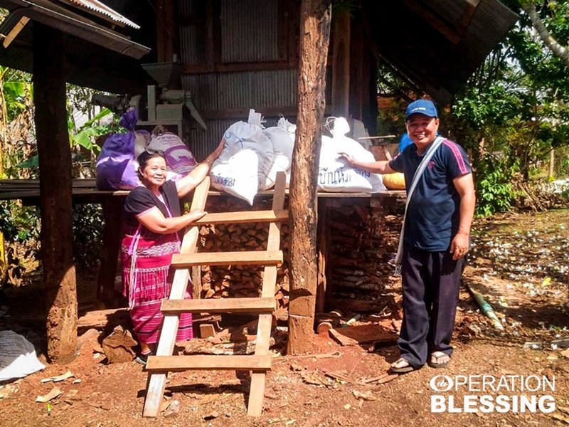 Covid-19 relief for families in remote area