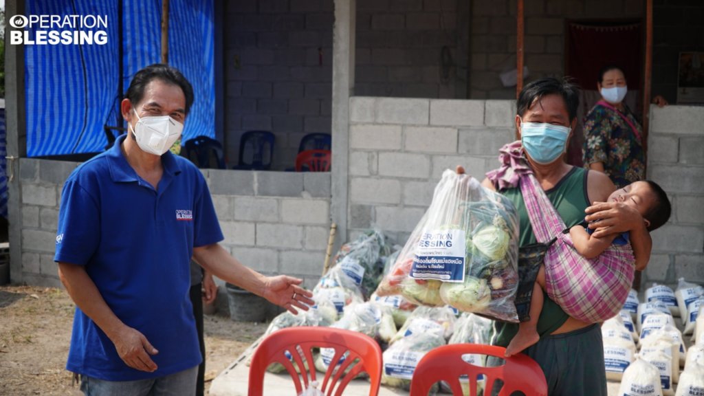 Covid-19 relief for families in remote area